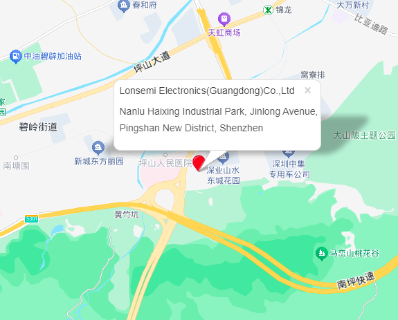Company location map
